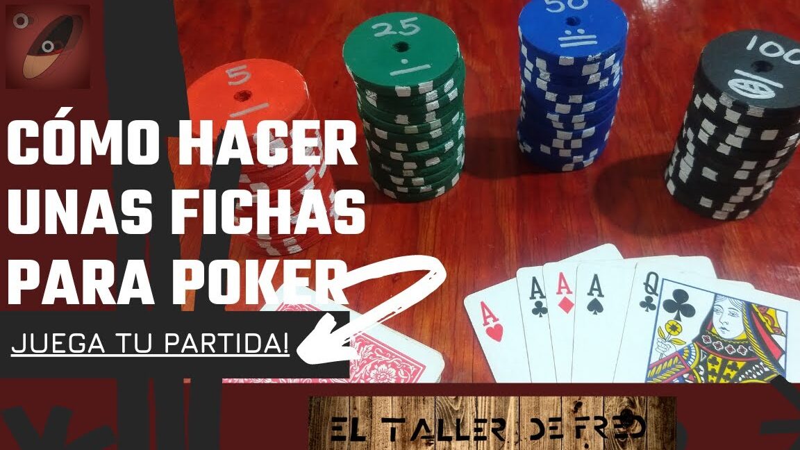 como hacer fichas de poker caseras guia para crear tus propias fichas