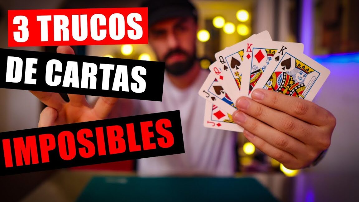 como hacer magia con cartas de poker facilmente guia para principiantes