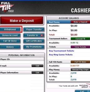 recupera tu dinero como retirar dinero de full tilt poker