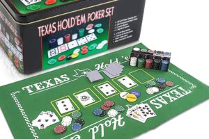 Texas Holdem Poker Set: Cómo Jugar y Ganar con tu Kit